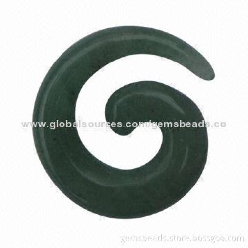 Body jewelry spiral